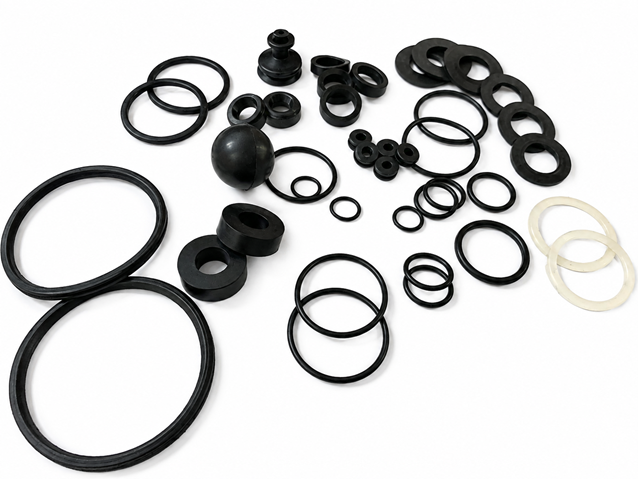 O-rings, seals and diaphragms